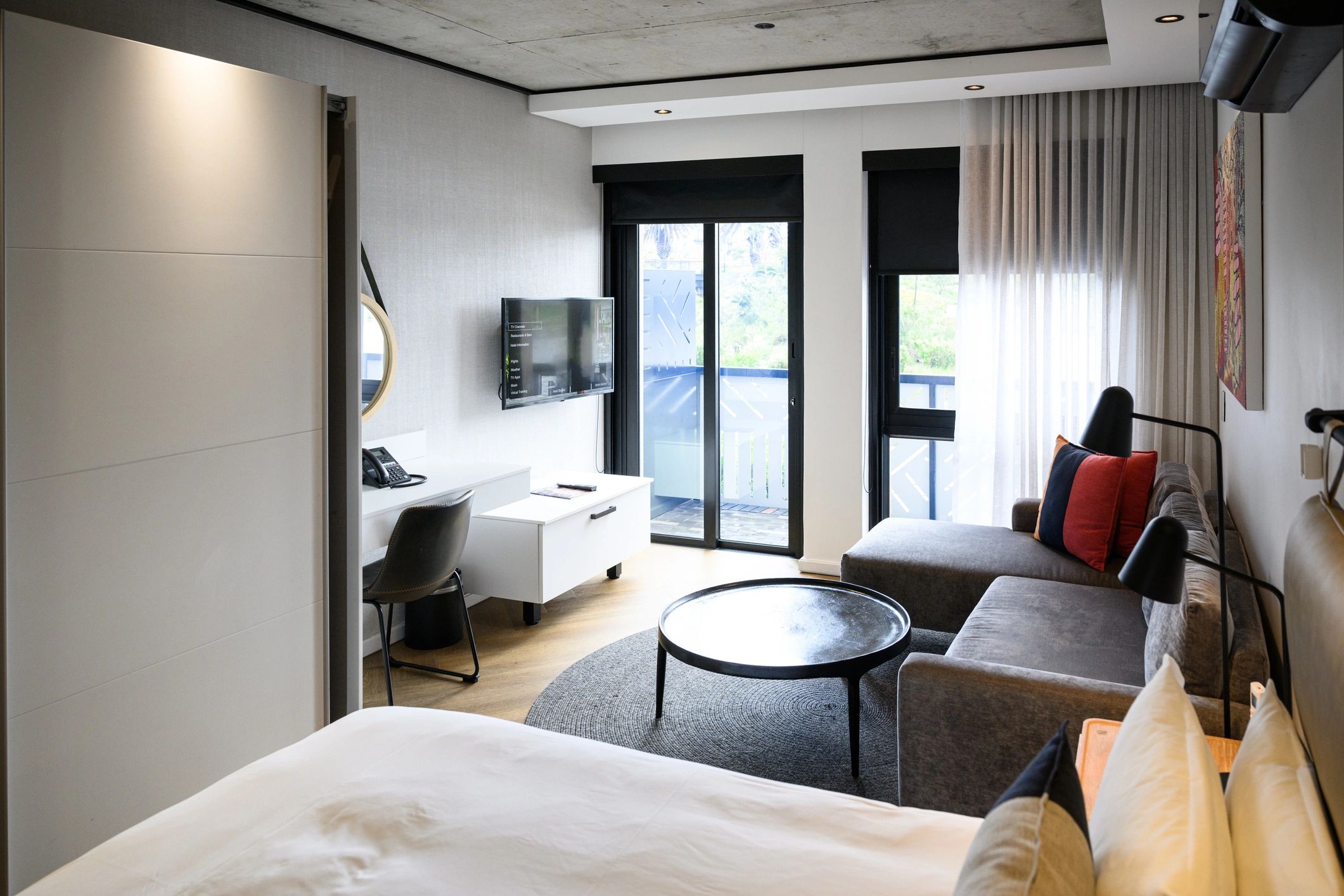 Modern rental apartment interior